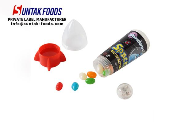 Buy cheap 25g Jelly Bean Halloween Novelty Candy Colorful Fruit Flavor For Promotion Gift from wholesalers