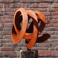 Buy cheap Gnee Garden Vintage Outdoor Rusty Metal Garden Abstract Sculptures Customizable product