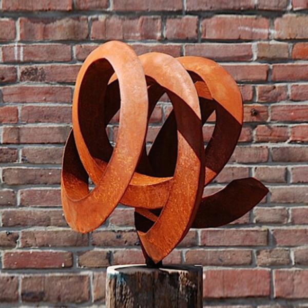 Buy cheap Gnee Garden Vintage Outdoor Rusty Metal Garden Abstract Sculptures Customizable from wholesalers