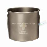 Buy cheap Titanium outdoor water cup/camping water cup/capacity 370ml from wholesalers