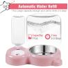 Buy cheap Detachable Pet Water Food Bowl Stainless Steel Automatic Water Dispenser For Small Dogs from wholesalers