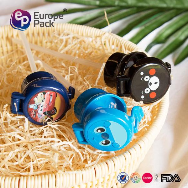 Cartoon design child resistance cap Wholesale plastic water bottle caps with