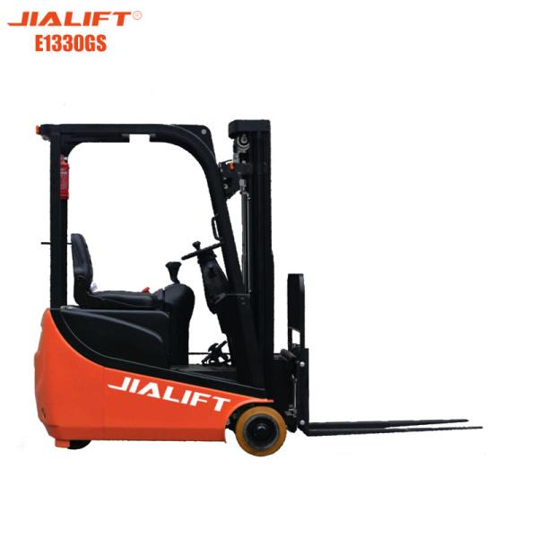 Buy cheap Electric Walkie Counterbalanced Stacker Forklift 1300kg from wholesalers