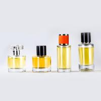 Buy cheap Magnet Cap Scent Glass Cosmetic Containers Perfume Glass Bottle 50ml Crimp Seal product