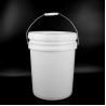 Buy cheap Convenient Handle Snap On Lid 5 Gallon Plastic Buckets 15.5 Inches from wholesalers