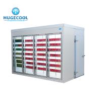 Buy cheap 4 Door Convenience Store Fridge , Beverage Cooler Refrigerator For Supermarket product