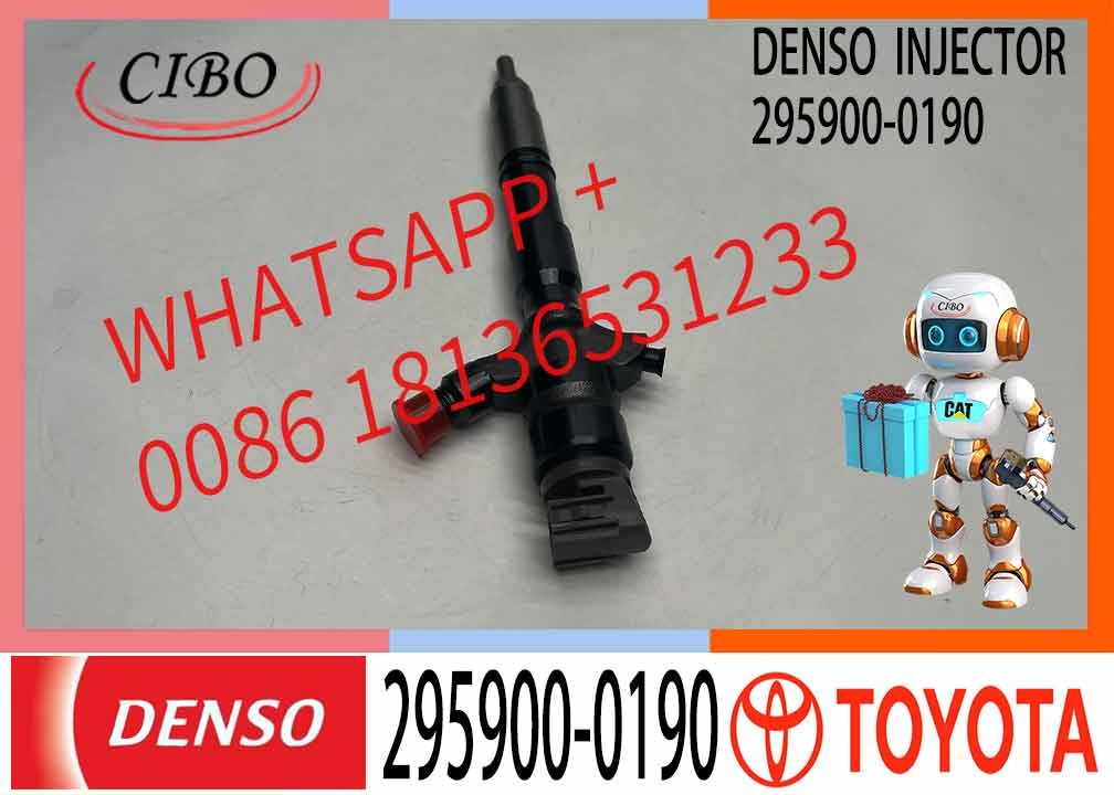 High Quality Common Rail Fuel Injector 295900-0190 295900-0240 23670-30170 23670-39445 for Toyota 1KD-FTV