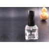 Buy cheap Transparent Glass Empty Nail Varnish Bottles Custom Color For Personal Care from wholesalers