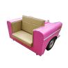 Buy cheap Industrial Vintage Pink Chevy Sofa Vintage Car Couch With Pu Leather Seat from wholesalers
