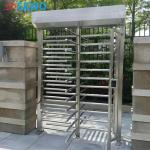 Automatic Full Height Turnstiles 45people/Min For Gyms Subway Pedestrian