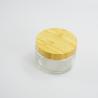 Buy cheap 200g Glass Cream Jar With Bamboo Lid for Product Body Butter in any color you want from wholesalers