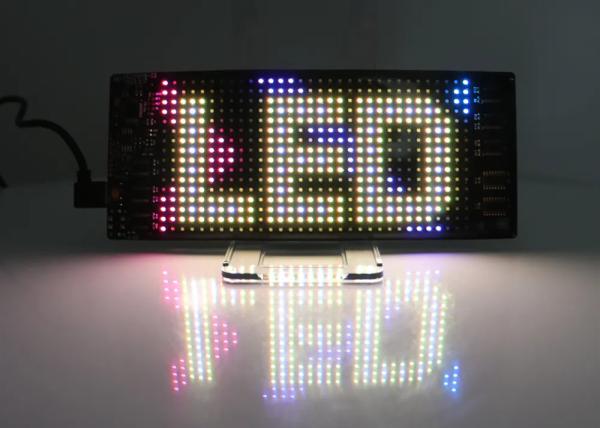 Custom Mode LED Animation Signs for Car Truck 5VDC USB/2A Scrolling Text