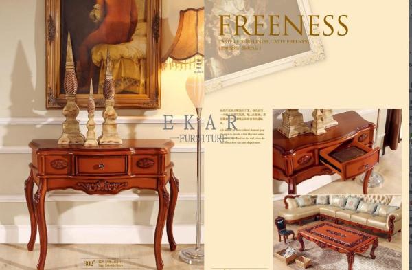 Buy cheap Living Room Antique Carved Console Table With Drawer from wholesalers