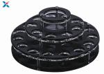 Round Acrylic Wine Glass Rack , Perspex Wine Rack Environmentally Friendly