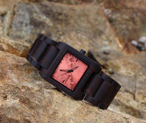 Buy cheap Quartz Bamboo Wooden Wrist Watch Unisex Heart Rate Monitor Watch from wholesalers