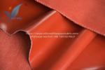 Red Fireproof Silicone Cloth 200 Degrees Celsius Resistant For Industrial