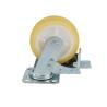 Buy cheap 100mm/125mm/150mm/200mm Diameter Yellow Transparent TPR Heavy Duty Swivel Lock Caster from wholesalers
