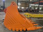 Standard 20 Ton Excavator Bucket With 0.8cbm 0.9cbm 1.2cbm Capacity
