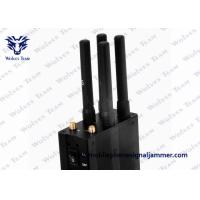 Buy cheap Selectable Handheld All GSM CDMA 3G 4G LTE Mobile Phone Signal Jammer product