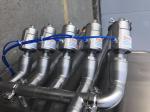 Durable Beer Bottle Filling Machine , Keg Combine Washer Automatic Beer Bottling