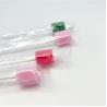 Buy cheap Colorful Dental cleaning Sponge Individually Wraped Dentrifice Flavored Oral Swab Stick with Paper Stick from wholesalers
