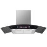 Buy cheap Curved Glass Black Chimney Cooker Hood Extractor 30 Inch from wholesalers