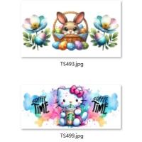 Buy cheap Self Adhesive Glass Cup Wraps DTF UV Sticker Direct To Film Printing product