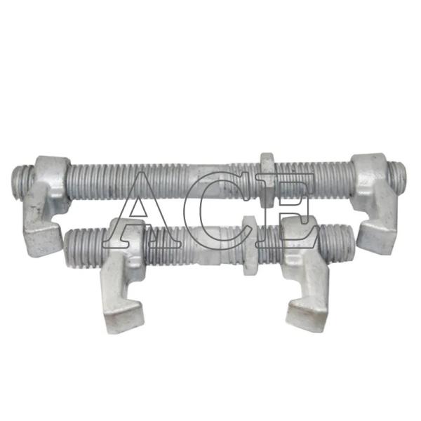 Buy cheap Forged Steel 260mm 380mm Lashing Twist Locks Double Clamp ISO Shipping Container Bridge Fitting Container Lashing Equipment from wholesalers