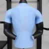 Buy cheap 100% Polyester Blue Breathable Soccer Team Jersey Durable from wholesalers