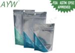 One Side Foil Mylar Bags Smell Proof For 1kg Tobacco / Weed Seeds