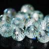 Buy cheap Gemstone Material Synthetic Lab Created Round Blue Moissanite Beads For Jewelry Making from wholesalers