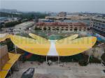 Animal Butterfly Shape Tensile Shade Structures For Playground Primary School