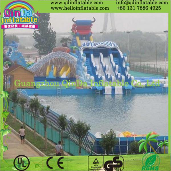 Buy cheap Square Above Ground Pool Rectangular Metal Frame Swimming Pool from wholesalers