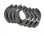 Small Permanent Arc Segment Ferrite Magnet Y25-Y35 For Motorcyceles Motor