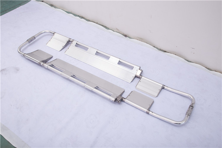 Aluminum Alloy Scoop Type Stretcher For Fracture Or Injured Patients