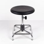 Self Skinned Polyurethane Armless ESD Safe Chairs , Electrostatic Discharge