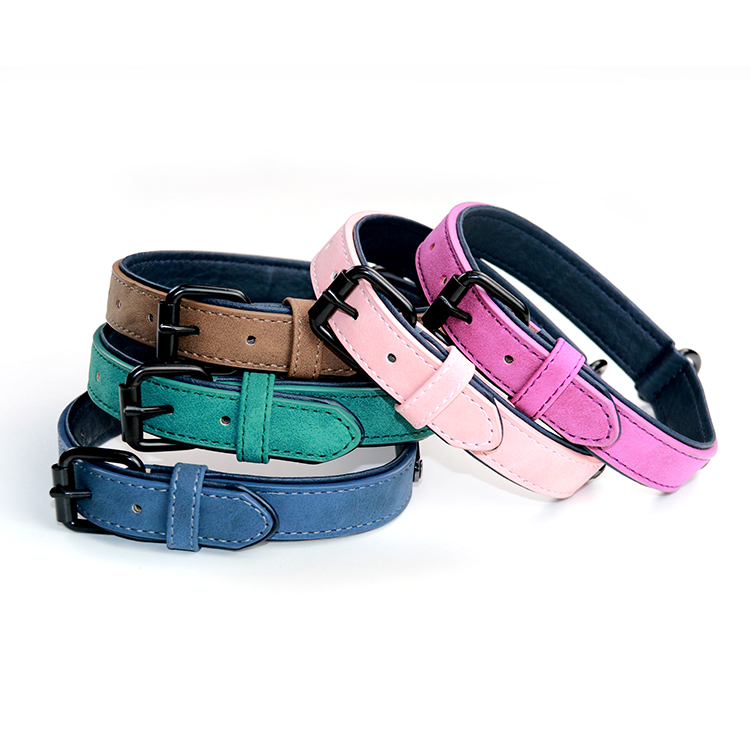 Handmade Pet Dog Collar Spiked Martingale Vegan Leather Material Luxury