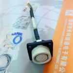 Medical PVC Conductor Tens Unit Leads / Electrode For Monitor
