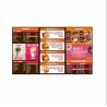 Buy cheap 178° Viewing Angle Menu Board Wall Mounted Digital Signage from wholesalers