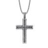 Buy cheap Gold Chain Link Classic Style Men's Cross Necklace Silver Stainless Steel Men's Pendant Cross Necklace Jewelry for Women from wholesalers