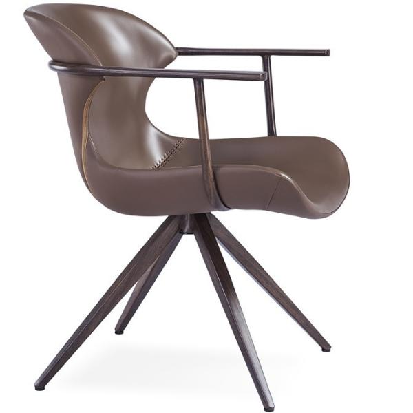 Buy cheap Recyclable Leather PU 66x62x79cm Metal Wood Dining Chair from wholesalers