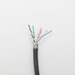 Cat5 Twisted Pair Network Patch Cable Flameproof Alkali Resistant