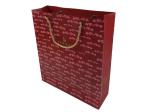 Buy cheap Paper Material Background Full Brown Color Printing Customized Design Paper Bags from wholesalers