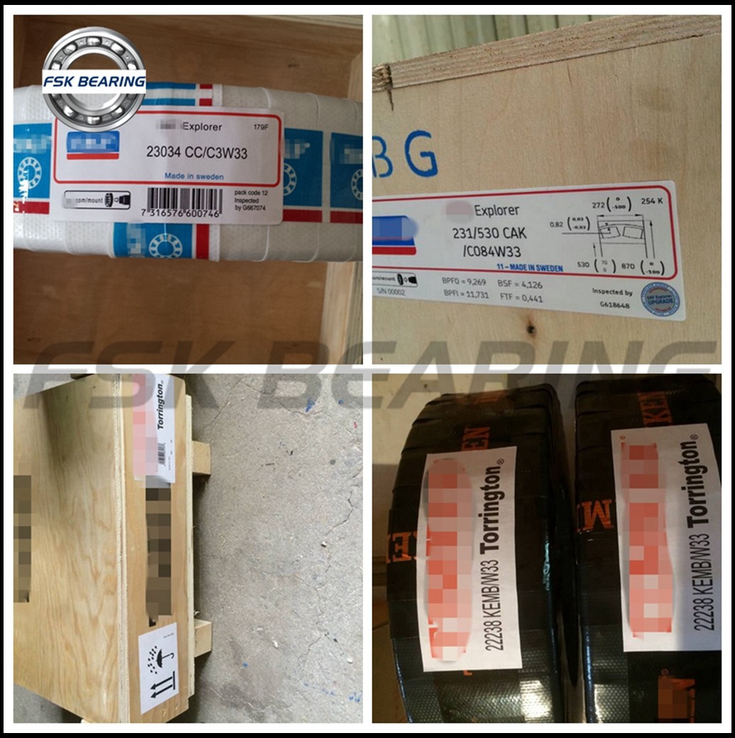 Heavy Duty 452312 M2/W502 Spherical Roller Bearing 60*130*46 mm Low Friction And Long Life