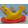 Buy cheap Creative Design Children Sea Lion Plastic Rocking Horse Toy for Inner Place Items QX-155G from wholesalers