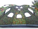 5 to 8 Person Family Camping Tent Camouflage Woodland Camping Tent Easy Setup