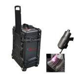 2D Dual Head 100W JPT Mopa Handheld Fiber Laser Rust Removal