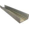Buy cheap DX51D Galvanized Steel Profile Customized Structural U Channel SGCC from wholesalers
