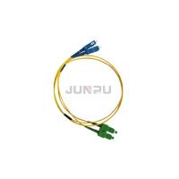 Buy cheap AC APC Armored Fiber Optic Patch Cable SM DM 1M 3.0mm product