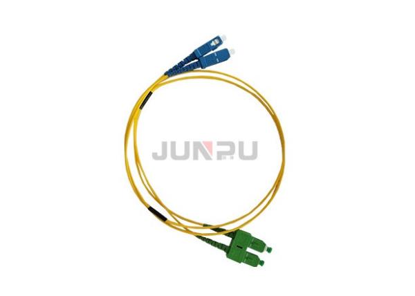 Buy cheap SC APC Fiber Optic Patch Cable, duplex fiber optic patch cord supplier from wholesalers